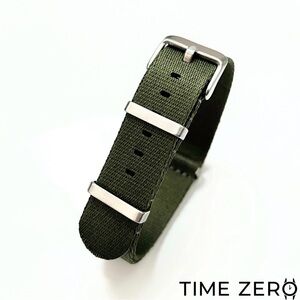 New Green Jacquard Nylon NATO Watch Strap (The Echelon Collection)